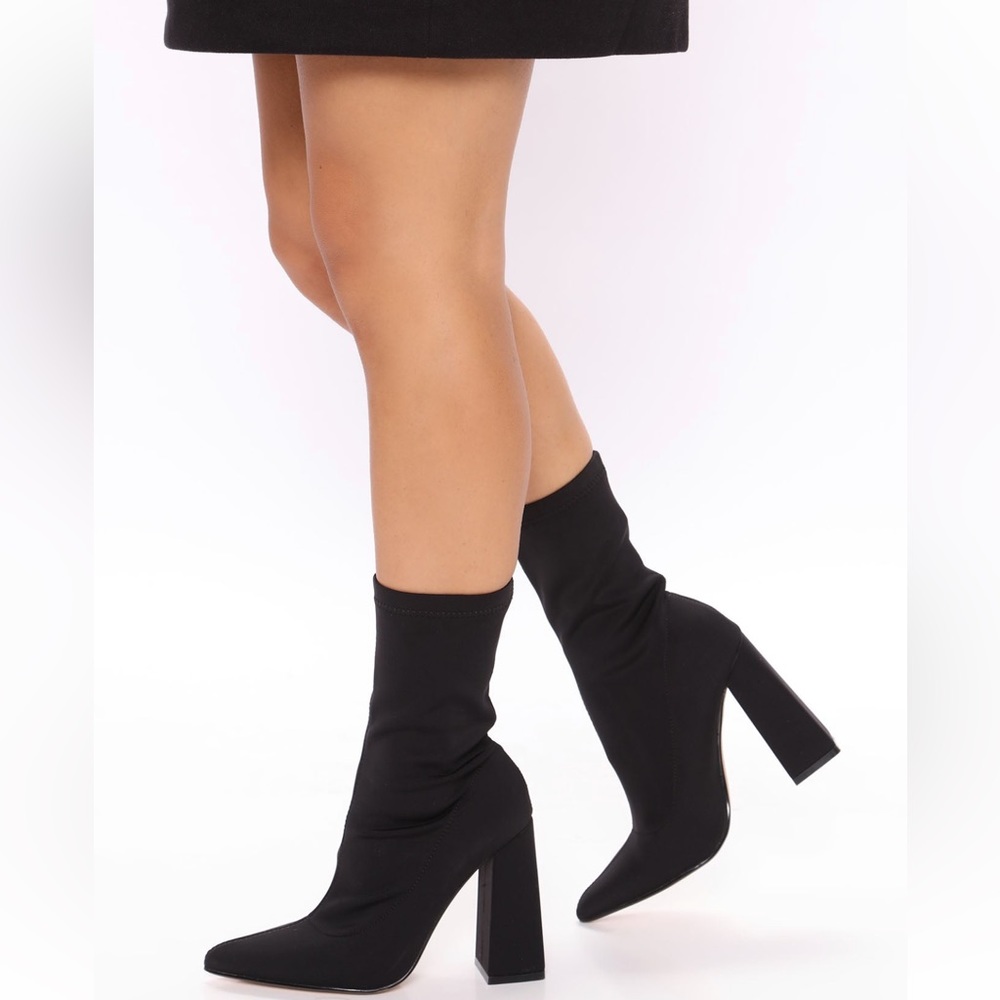 Black Heel Boots